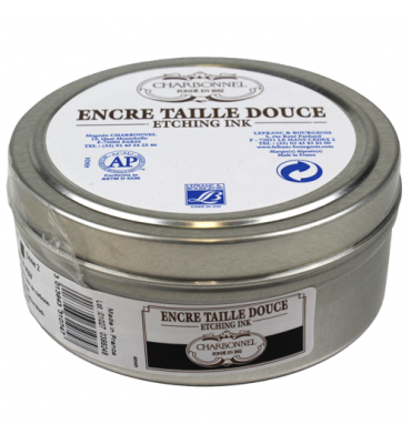 Tinta Gravura em Metal Charbonnel Luxe Black 200ml