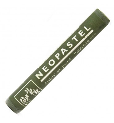 Pastel Oleoso Caran D'Ache Neopastel 018 Olive Grey