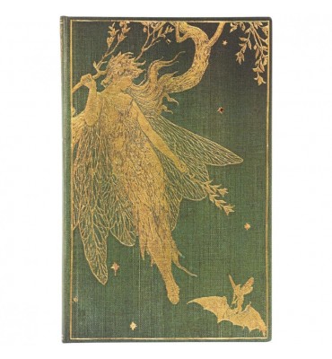 Paperblanks Olive Fairy Pontilhado Capa Dura Maxi 