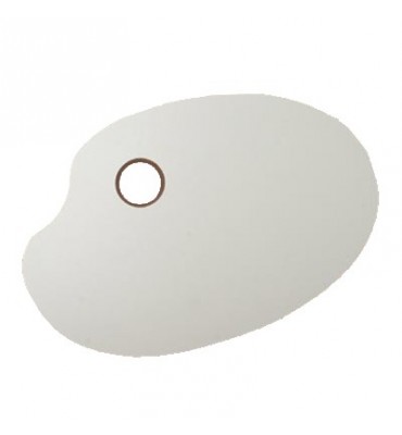 Paleta Para Pintura Oval 25x35cm