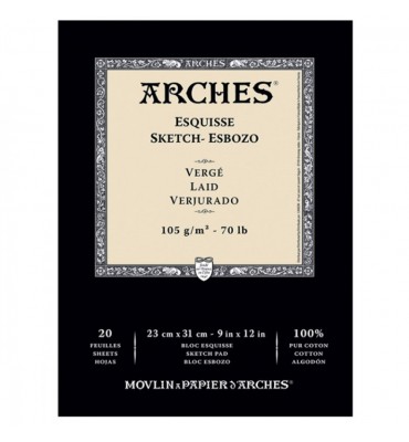 Bloco de Sketch Arches Canson 105g/m²