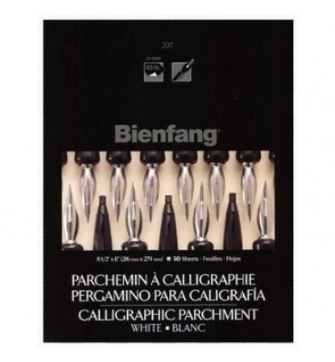 Papel Para Caligrafia Bienfang Pergaminho Branco