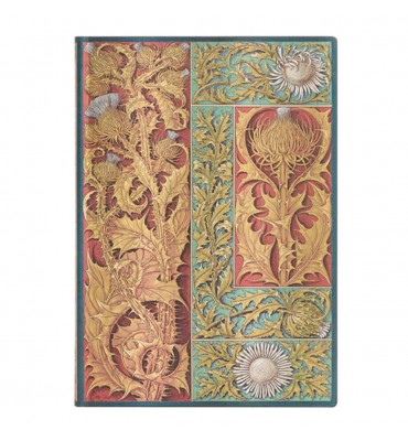 Paperblanks Wild Thistle Mini Pautado Capa Flexível