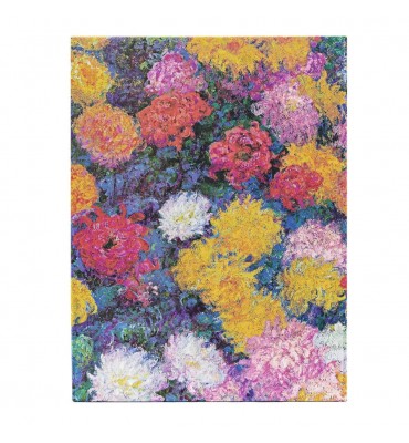 Paperblanks Monet´s Chrysanthemums Capa Dura Ultra Sem Pauta