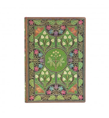 Paperblanks Poetry in Bloom Midi Flexível 