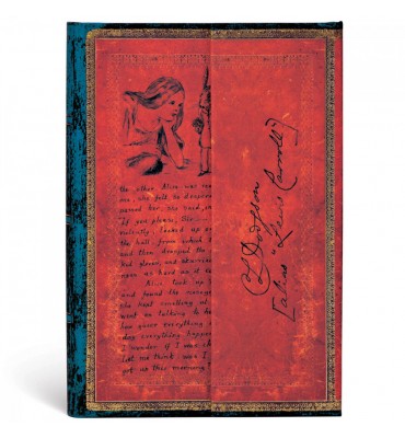 Sketchbook Paperblanks Lewis Carroll Mini Capa Dura