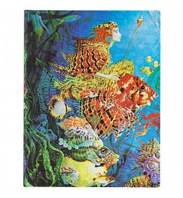 Paperblanks Sea Fantasies Pautado Capa Dura Ultra