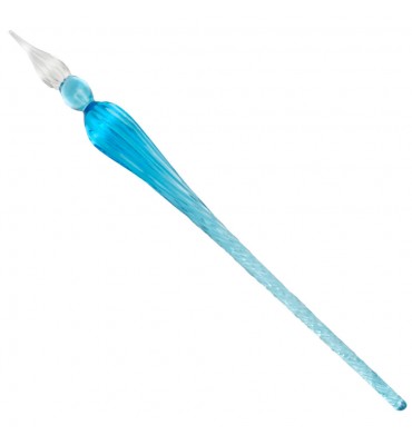 Pena de Vidro Para Caligrafia Azul Sinoart