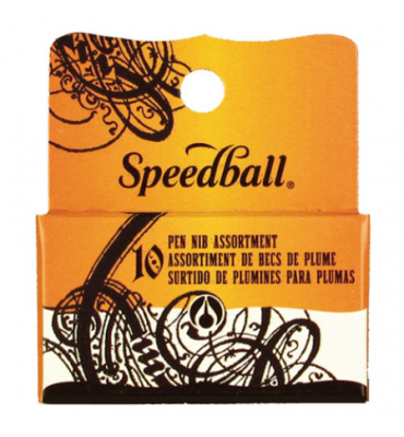 Kit de Caligrafia C/10 Penas Speedball 30710