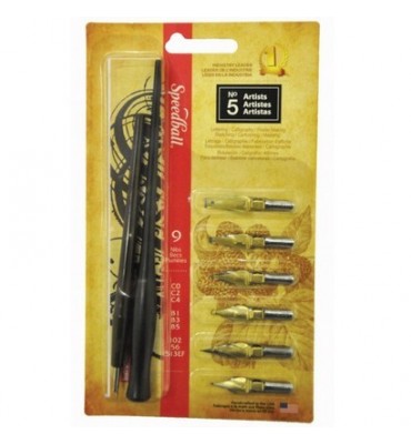 Kit Caligráfico Speedball N° 5 Artist