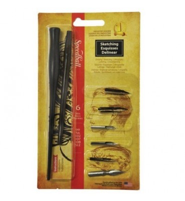 Kit Caligráfico Speedball Sketching