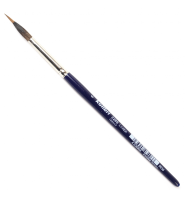 Pincel Para Aquarela Redondo Profissional Kolibri 2288 06