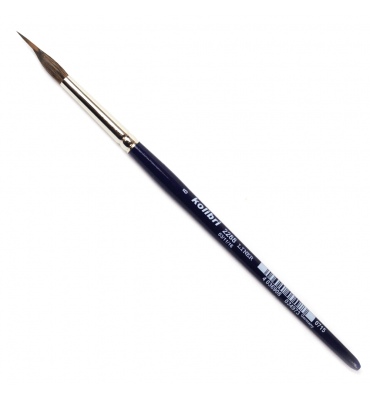 Pincel Para Aquarela Redondo Profissional Kolibri 2288 08