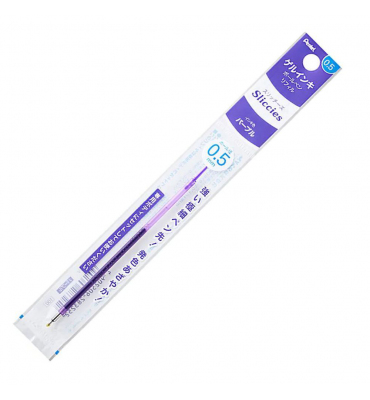 Refil P/ Caneta IPlus Pentel Sliccies Violeta 0.5 mm