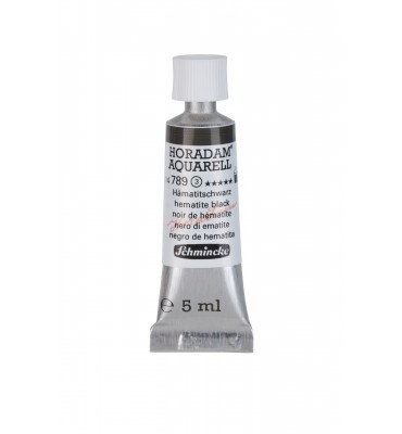 Aquarela Profissional Schmincke Horadam 5ml S3 789 Hematite Black