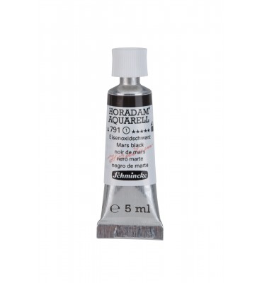 Aquarela Profissional Schmincke Horadam 5ml S1 791 Mars Black 