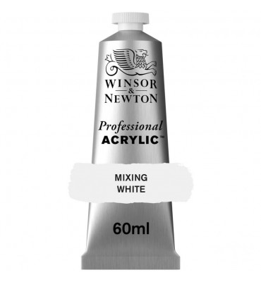 Tinta Acrílica Professional W&N 60ml S1 415 Mixing White