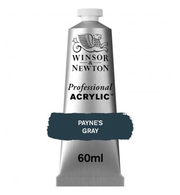 Tinta Acrílica Professional W&N 60ml S1 465 Paynes Gray