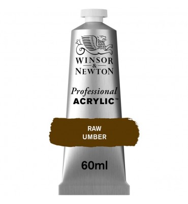 Tinta Acrílica Professional W&N 60ml S1 554 Raw Umber 