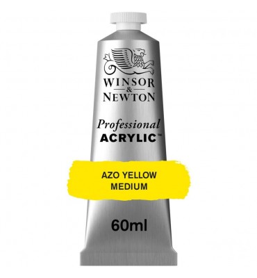 Tinta Acrílica Professional W&N 60ml S2 019 Azo Yellow Medium