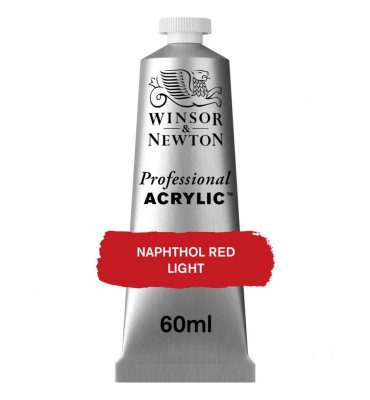 Tinta Acrílica Professional W&N 60ml S2 423 Naphthol Red Medium