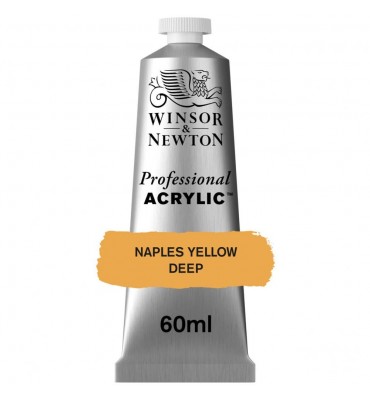 Tinta Acrílica Professional W&N 60ml S2 425 Naples Yellow Deep 