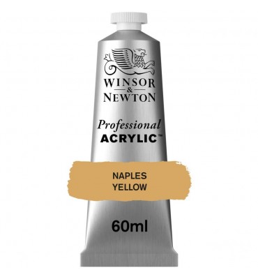 Tinta Acrílica Professional W&N 60ml S2 422 Naples Yellow 