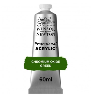 Tinta Acrílica Professional W&N 60ml S3 162 Chromium Oxide Green