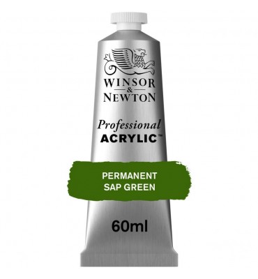 Tinta Acrílica Professional W&N 60ml S3 503 Permanent Sap Green 