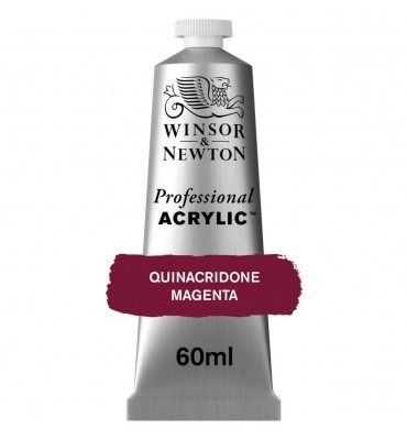 Tinta Acrílica Professional W&N 60ml S3 545 Quinacridone Magenta