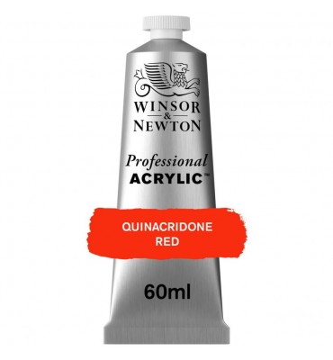 Tinta Acrílica Professional W&N 60ml S3 548 Quinacridone Red