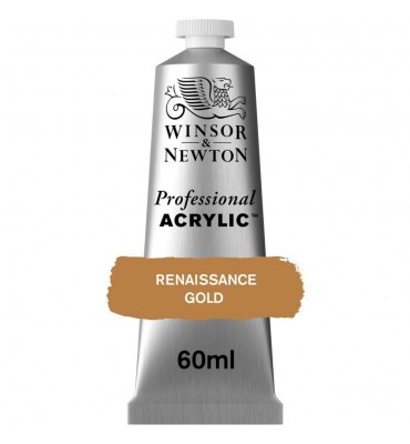 Tinta Acrílica Professional W&N 60ml S3 573 Renaissance Gold