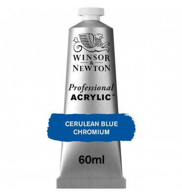 Tinta Acrílica Professional W&N 60ml S4 130 Cerulean Blue Chromium