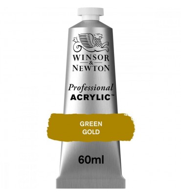 Tinta Acrílica Professional W&N 60ml S4 294 Green Gold
