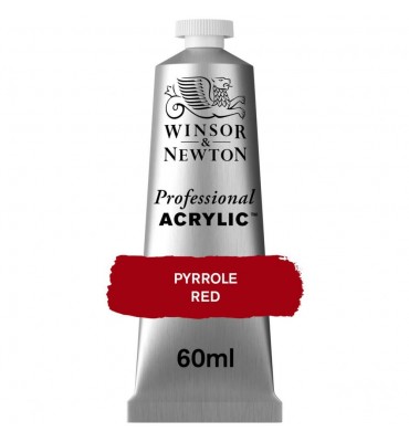 Tinta Acrílica Professional W&N 60ml S4 534 Pyrrole Red 