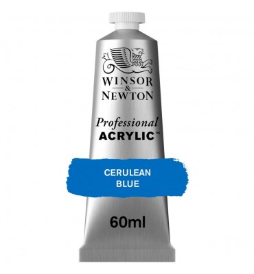 Tinta Acrílica Professional W&N 60ml S5 137 Cerulean Blue 