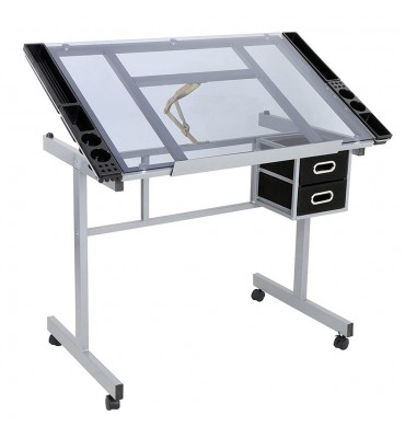 Mesa Para Desenho Glass Sinoart SFE0192