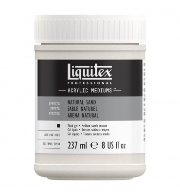 Medium AcrílicoTextura Areia Natural Sand Liquitex 237ml 