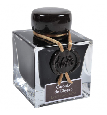 Tinta Para Caneta Tinteiro Herbin 1670 50ml Caroube de Chypre