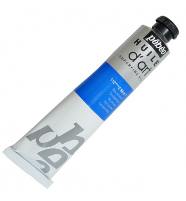 Tinta a Óleo Pebeo Huile D'Art 112 Azul Cerúleo 80ml