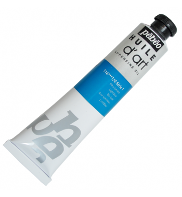 Tinta a Óleo Pebeo Huile D'Art 114 Azul Luminoso 80ml