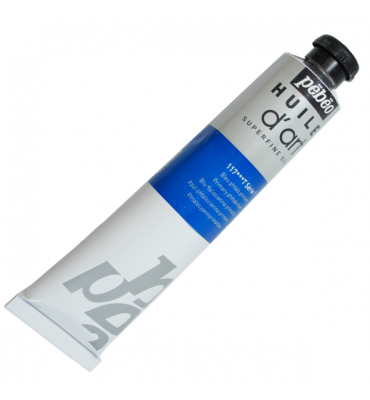 Tinta a Óleo Pebeo Huile D'Art 117 Azul Phtalo Primário 80ml