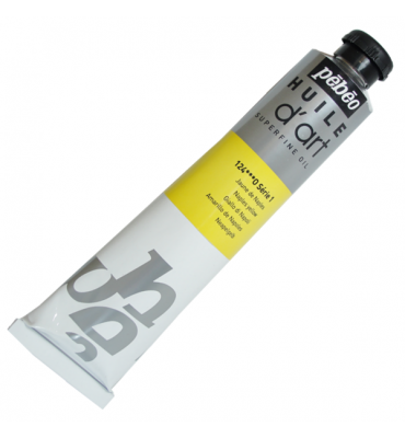Tinta a Óleo Pebeo Huile D'Art 124 Amarelo de Nápoles 80ml