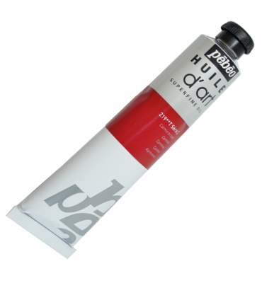Tinta a Óleo Pebeo Huile D'Art 219 Carmim 80ml