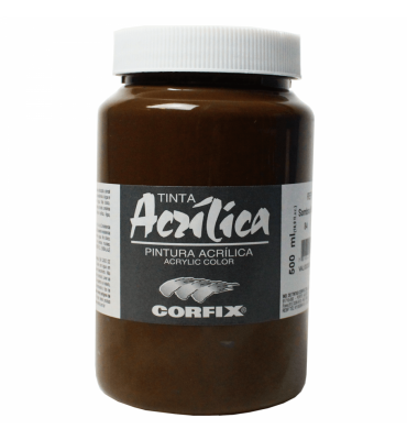 Tinta Acrílica Corfix 500ml 84 Sombra Natural