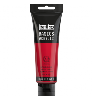 Tinta Acrílica Liquitex Basics 292 Naphtol Crismon 118ml
