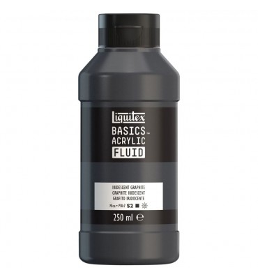  Tinta Acrílica Liquitex Basics Fluída 250ml S2 049 Iridescent Graphite