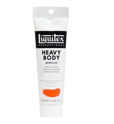Tinta Acrílica Liquitex Heavy Body S4 150 59ml Cadmium Orange