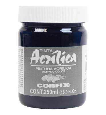 Tinta Acrílica Corfix 250ml 33 Gris de Payne G1