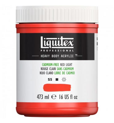 Tinta Acrílica Heavy Body 473ml Cadmium Free Red Light 893 Liquitex